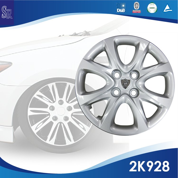 Universal Wheel Center Cap 14'' ABS Rims Wheels Silver Colored Hub Cap for Bus
